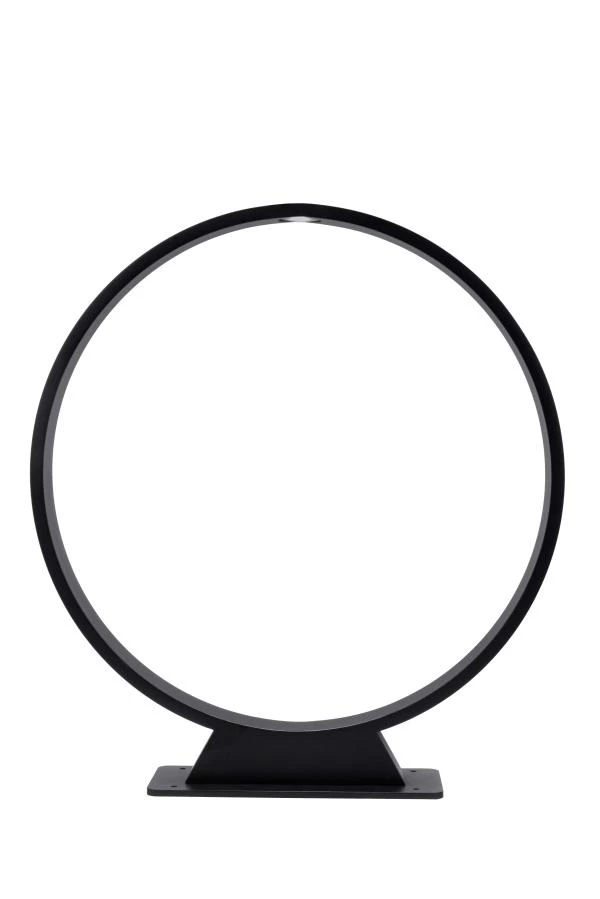 Lucide JEREL - Pollerleuchte - Ø 40 cm - LED - 1x5W 3000K - IP54 - Schwarz - ausgeschaltet